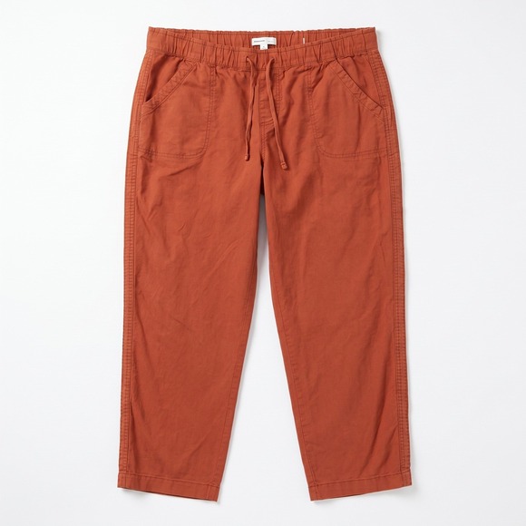 Sonoma Goods For Life Pants - Sonoma XL Rust Womens Drawstring Pull-on Pants Boho Casual